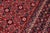 1980s Persian Tabriz Mahi Red/Purple Wool Rug - 9'11'' X 12'11'' For Sale - Image 5 of 10