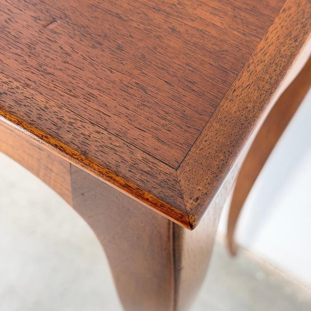 Vintage Walnut Console Table with Hidden Drawer by Pier Luigi Colli, Italy, 1950s For Sale - Image 18 of 18