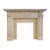 English Marble Mantel - Carved Statuary Marble For Sale