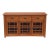 (Micheal's Cherry) Craftsman Mission Solid Oak Sideboard - 65" - Micheal Cherry For Sale