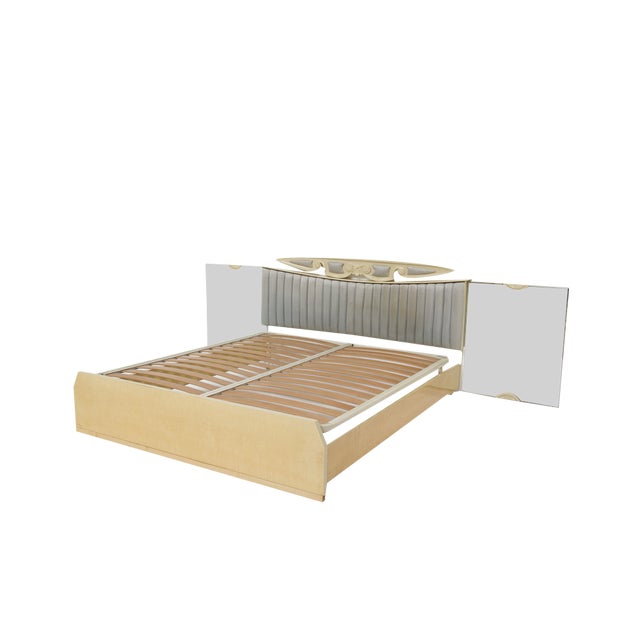 Italian Bed by Giovanni Gariboldi for Gina Lollobrigida, 1950s For Sale