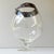 Mid 20th Century Mid-Century Silver Rimmed Glass Cocktail Pitcher For Sale - Image 5 of 6
