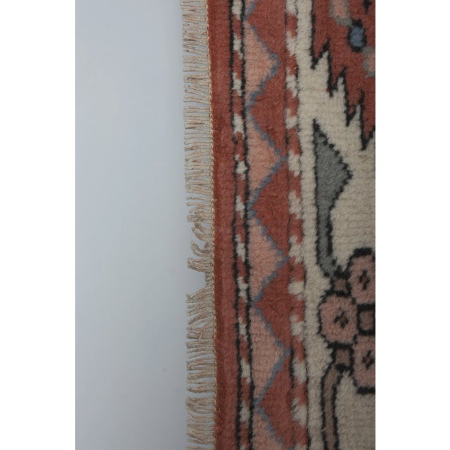 Vintage Turkish Milas Rug With Soft Color For Sale - Image 10 of 12