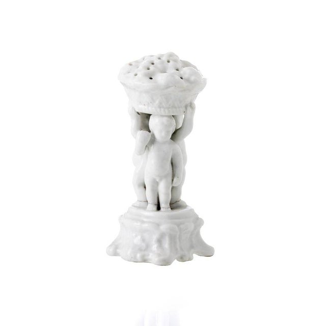 Porcelain Toothpick Holder with Three Boys from Vista Alegre For Sale - Image 6 of 6