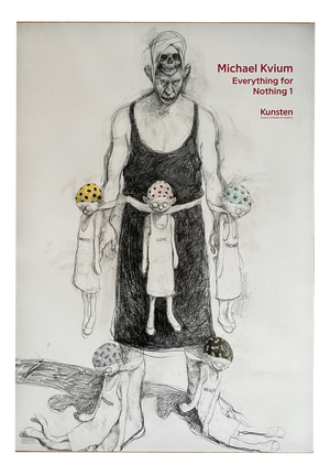 Michael Kvium, Everything for Nothing 1, Print