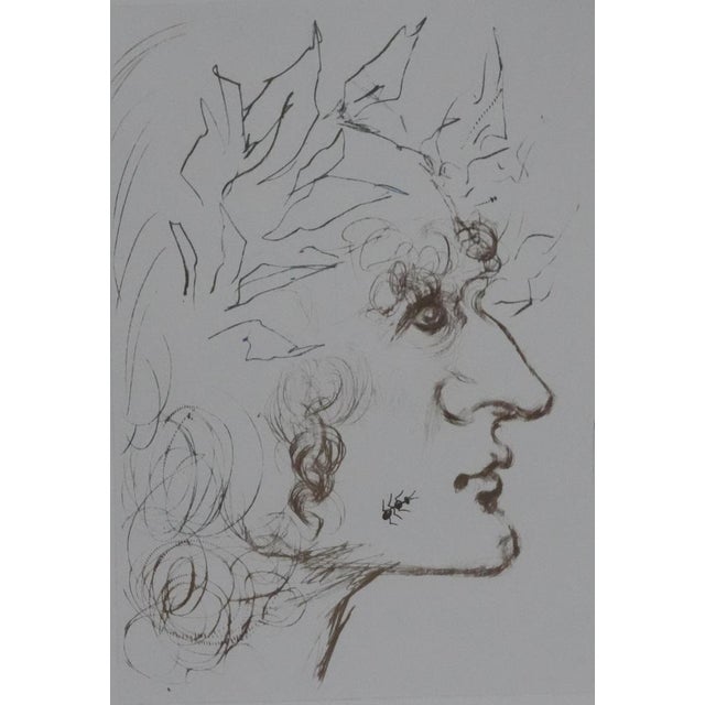 Salvador dali (1904-1989) shakespeare: julius caesar heliogravure signed in the plate justified ea (artist's proof) in the...