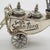 Silver Vintage Italian Handmade Genuine Silver Large Italian Ice Cream Cart Figurine, Made in Tuscany (Arezzo) Exclusive Sammontana Gelati Italian Brand For Sale - Image 8 of 12