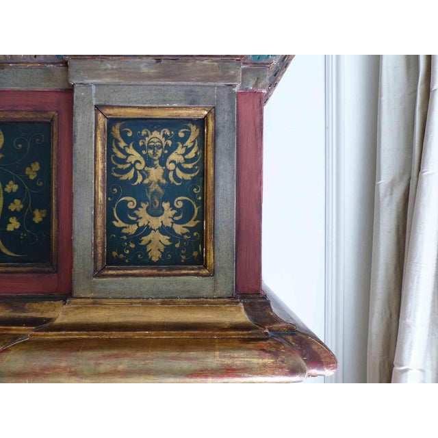 Early 20th Century Antique Oversized Italian Mediterranean Fireplace Mantel For Sale - Image 5 of 7