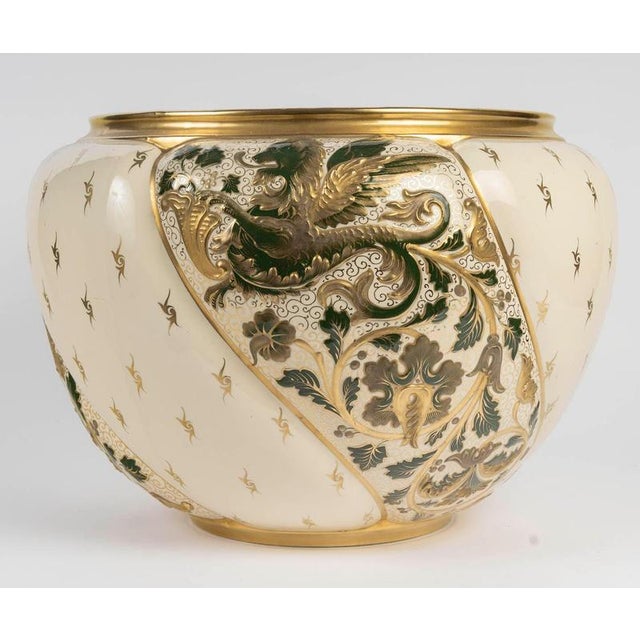 20th Century Porcelain Cachepot For Sale - Image 4 of 9