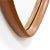 Mid Century Danish Teak Sculpted Shield Mirror For Sale In Los Angeles - Image 6 of 10