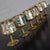 Mid-20th Century MCM 6 Cordial Stemmed Shots and Tray Set Abalone and Brass From Taxco Mexico For Sale - Image 11 of 18
