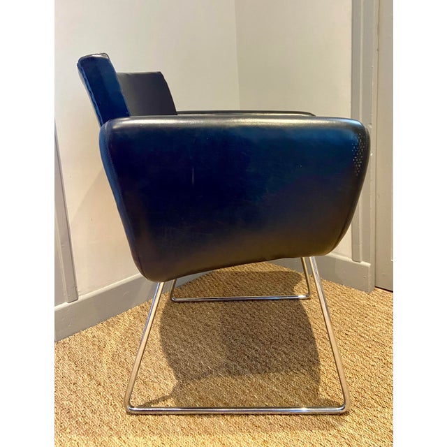 1950s Mid-Century Modern French Chair by Joseph-André Motte for Steiner, 1950s For Sale - Image 5 of 9