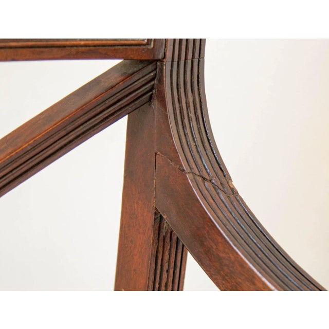 Vintage Carved Wood Side Chair Hollywood Regency English Style For Sale In Palm Springs - Image 6 of 13