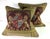 2020s Handsome Coat of Arms Banded Cotton Print Pillows/a Pair For Sale - Image 5 of 10