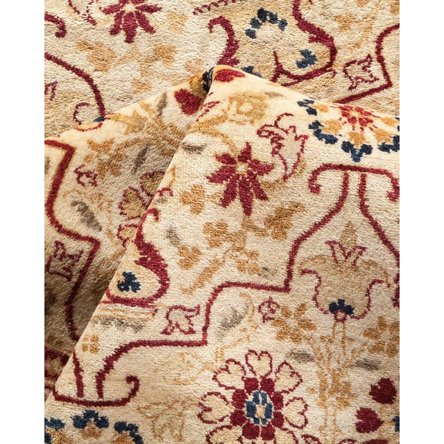 Textile Mogul Collection Hand-Knotted Area Rug - Ivory 8' 1" x 10' 2" For Sale - Image 7 of 9