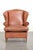 Wing Club Chair in Cowhide Leather For Sale - Image 14 of 14
