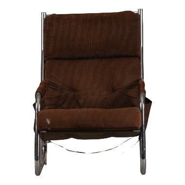 Mid-Century Armchair by Gillis Lundgren for Ikea, Sweden, 1970s For Sale