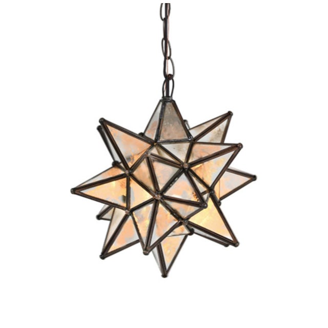 New special order item. Not vintage. Whether you install one or group several together, our small, Moravian star...