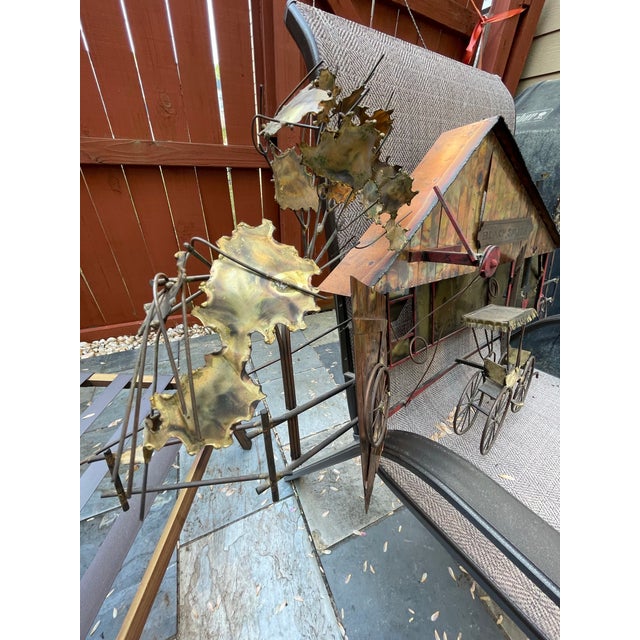 1970s Curtis Jere, “The Blacksmith Wall Sculpture “ Signed by Curtis Jere For Sale In Atlanta - Image 6 of 12