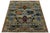 This striking rug blends the legendary durability and structure of traditional Persian Bidjar designs with a bold,...