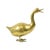 Large Brass Duck Sculpture, 1970s For Sale - Image 5 of 12