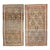 Antique Zabihi Collection Persian Senneh Small Rugs - 1'10" x 3'2" For Sale