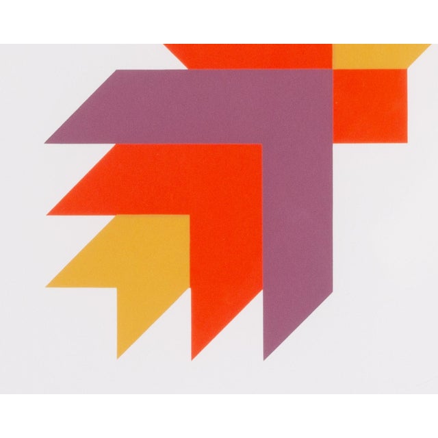 1995 “Konstruktion and Intuition” Serigraph Print by Anton Stankowski For Sale In Indianapolis - Image 6 of 8