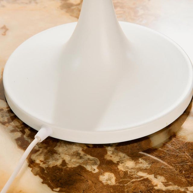 Beige Hungarian Table Lamp by Iraklisz Kosztandinidisz, 1970s For Sale - Image 8 of 13