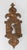 18th Century or Earlier American or German Wrought Iron Escutcheon Plate Lock For Sale - Image 4 of 8