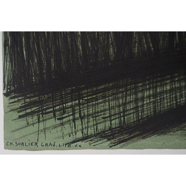 Bernard Buffet, Culan Castle, Lithograph For Sale - Image 6 of 8