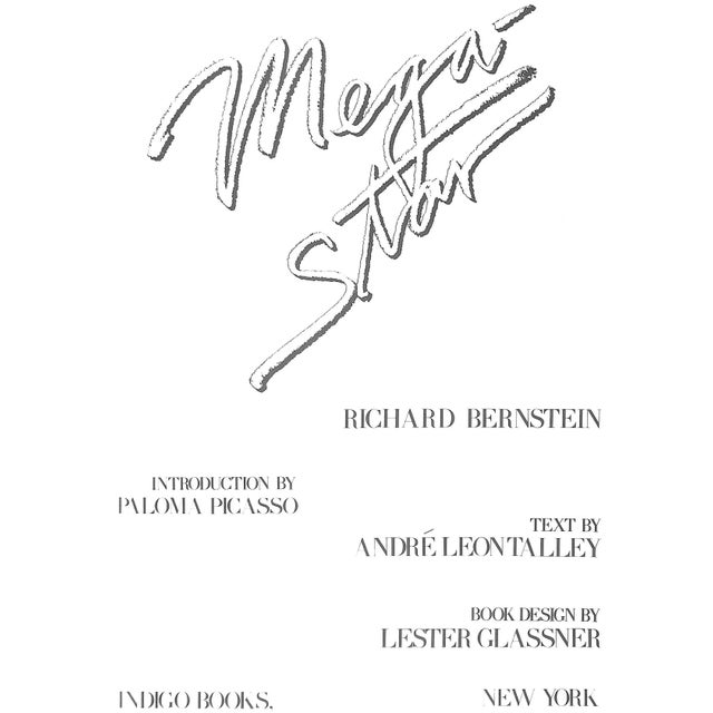 BERNSTEIN, Richard Text by Andre Leon Talley [95] pp. Book design by Lester Glassner Indigo Books 1984 14" x 10 1/2"...