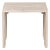 Paradiso Outdoor Teak Natural Look End Table For Sale