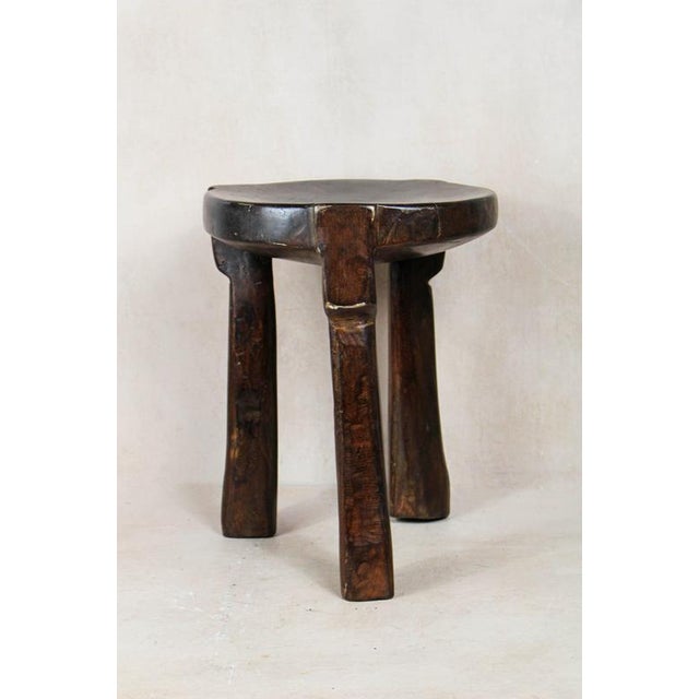 Hehe iringa stool – a handcrafted masterpiece from tanzania bring authentic african craftsmanship into your home with the...