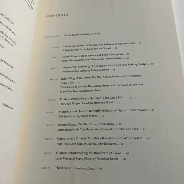 American 2010 Infinite City a San Francisco Atlas Book For Sale - Image 3 of 11