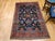 Antique Persian Mahal Sultanabad Rug, Hand-Knotted Wool, Geometric Pattern, 4x7, Navy & Red For Sale In Chicago - Image 6 of 18
