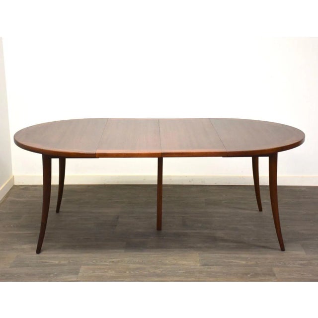 Harvey Probber Harvey Probber Sabor Leg Mahogany Dining Table For Sale - Image 4 of 11