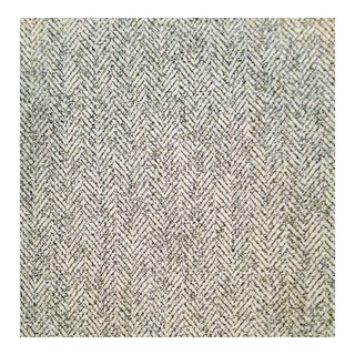 Vintage Ralph Lauren "Salt & Pepper" Herringbone Chenille: 9 Yards For Sale