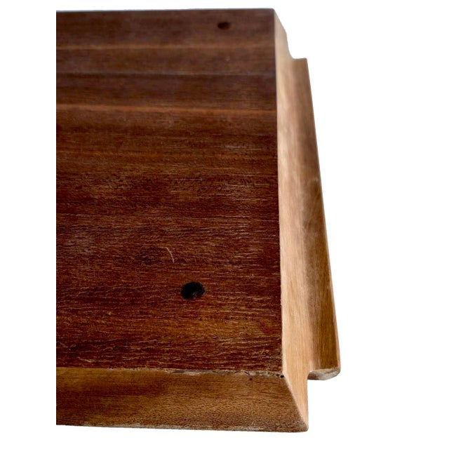 Mid 20th Century Marquetry Wood Tray For Sale - Image 12 of 12