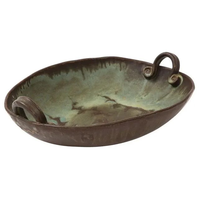 1960s Studio Made Pottery Decorative Bowl For Sale - Image 13 of 13