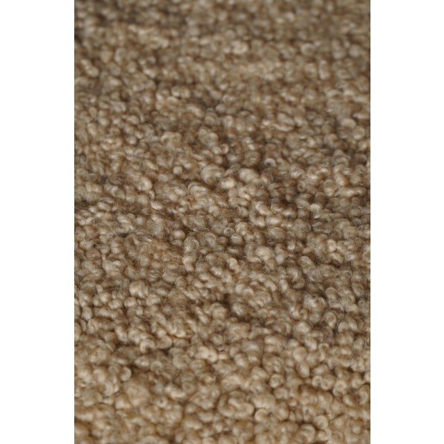 Danish Pine Dining Chairs in Lambswool, 1970s, Set of 4 For Sale - Image 8 of 18