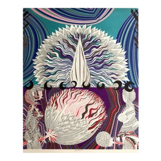 Screen Print by Wolfgang Hutter, 1973 For Sale