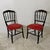 Black Napoleon III Charivari Chairs, Set of 2 For Sale - Image 8 of 8