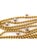 Art Deco Draperie Diamond 18K Yellow Gold Multi Link Choker Ball Necklace, 7 Layers For Sale - Image 3 of 18