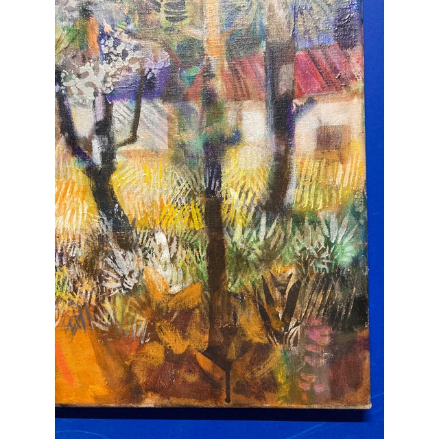 1980s Thalmos, The Sainte-Victoire Mountain, 1980s, Oil on Canvas For Sale - Image 5 of 16