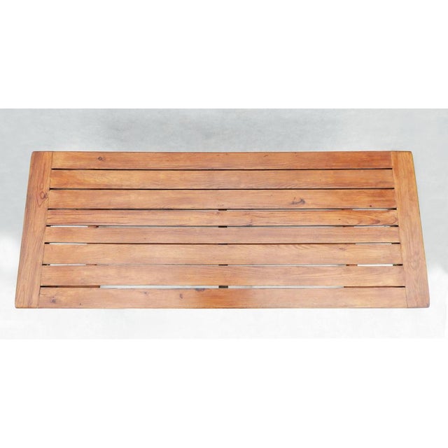 French Provincial Pine Dining Table from the South West region of France C1980. These simple but stylish, artisan-made...