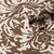Schumacher SAMPLE - Schumacher x Veere Greeney Suffolk Damask Wallpaper In Brown For Sale - Image 4 of 4