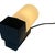 Single Lit Bathroom Lamp in Milk Glass and Bakelite Mount, 1960s For Sale - Image 9 of 9