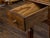 French 19th Century Walnut Side Table with Tray Top, Fluted Legs and Six Drawers For Sale - Image 12 of 12