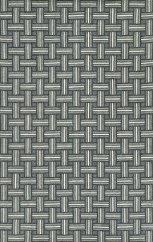 Erin Gates by Momeni Abbot Blue Basket Pattern Wool Rug 2' X 3'