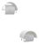Shogun Wall Lamps by Mario Botta for Artemide, 1980s, Set of 2 For Sale